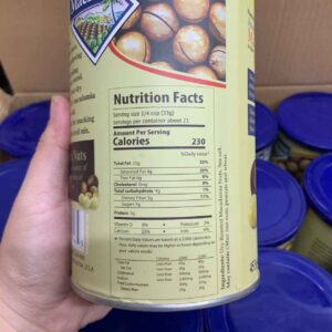 Hạt Macca nứt vỏ Macfarms Maccadamia Nuts