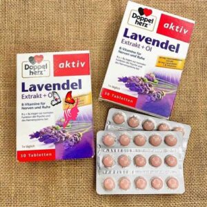 Viên hỗ trợ ngủ ngon Doppelherz Aktiv Lavendel Extrakt öl