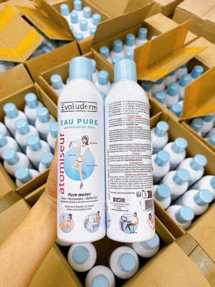 evoluderm xịt khoáng
