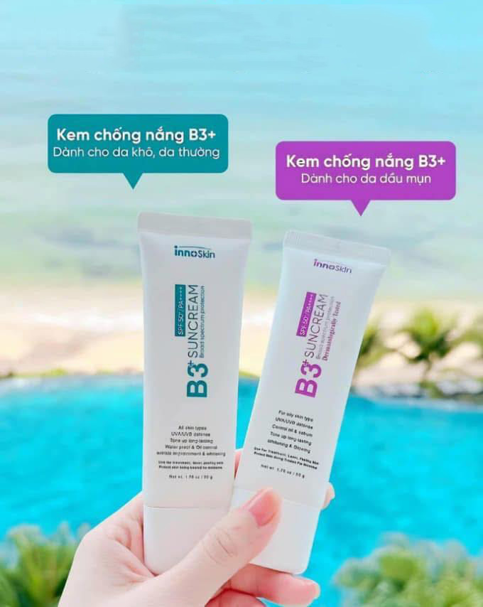 kem chống nắng b3 innoskin