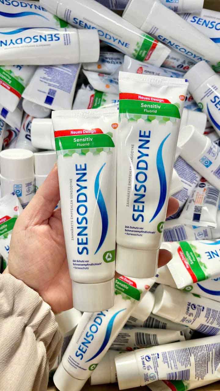 kem đánh răng sensodyne