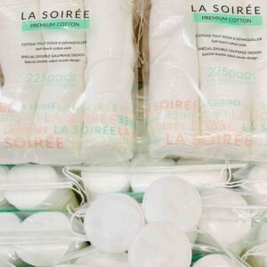Bông tẩy trang La Soirée 100% Cotton