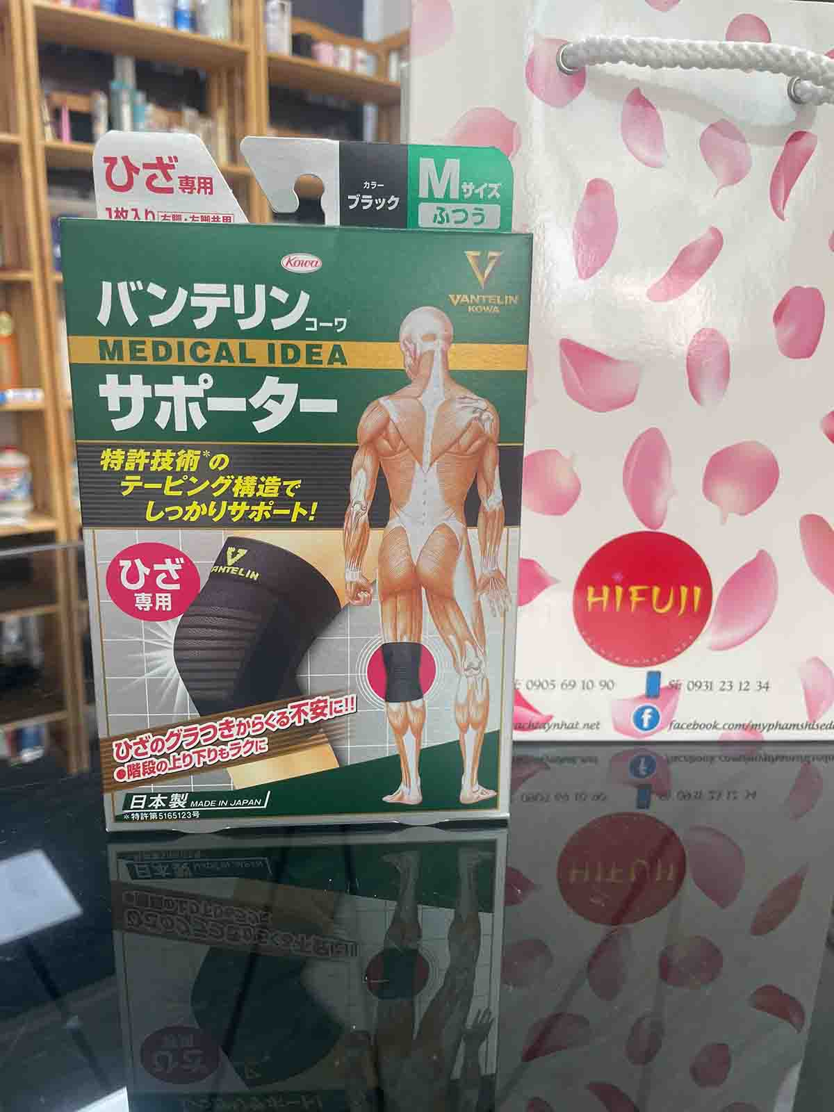 Đai bảo vệ đầu gối Vantelin Kowa Nhật Bản 1 cái