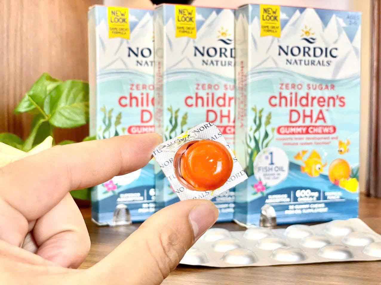 Kẹo dẻo Nordic Naturals DHA