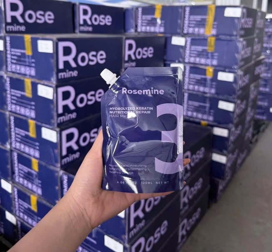 Mặt nạ ủ tóc Rosemine Hydrolyzed Keratin Nutritional Repair Hair Mask