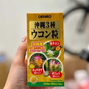 Viên uống tinh chất nghệ 3 mùa Okinawa Orihiro