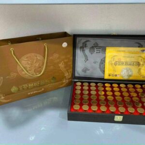 đông trùng hạ thảo hàn quốc hộp gỗ 60 viên