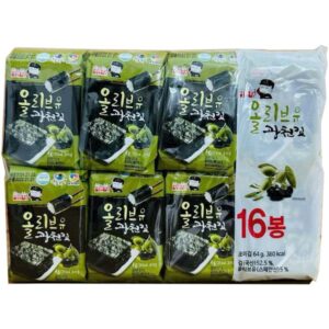 rong biển ăn liền olive trà xanh 4gr
