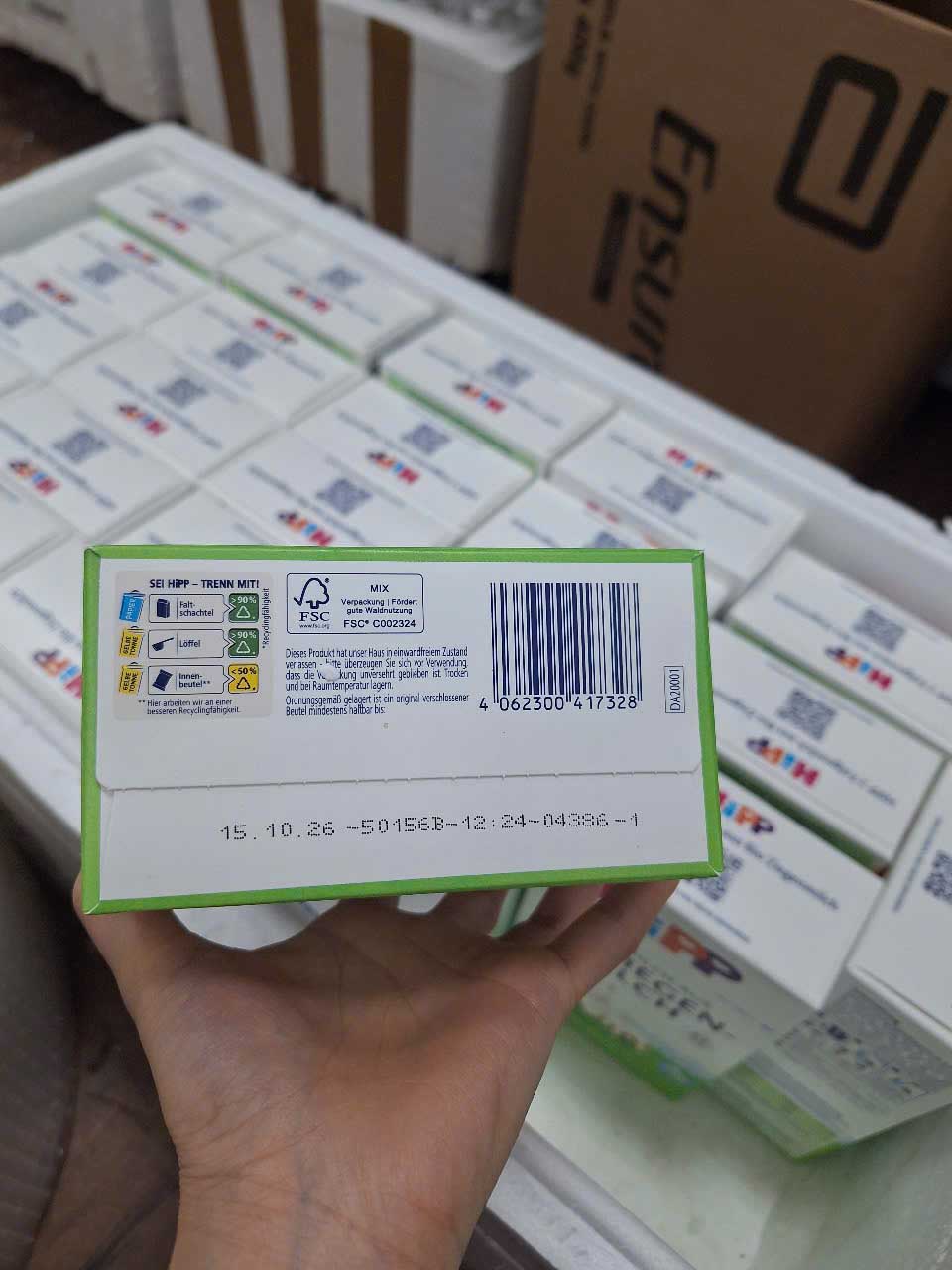 Sữa dê Hipp Bio Ziegenmilch Pre nội địa Đức 400g - Ảnh 4
