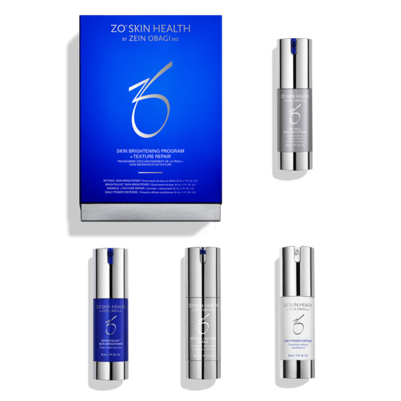 Bộ sản phẩm ZO Skin Brightening Program + Texture Repair