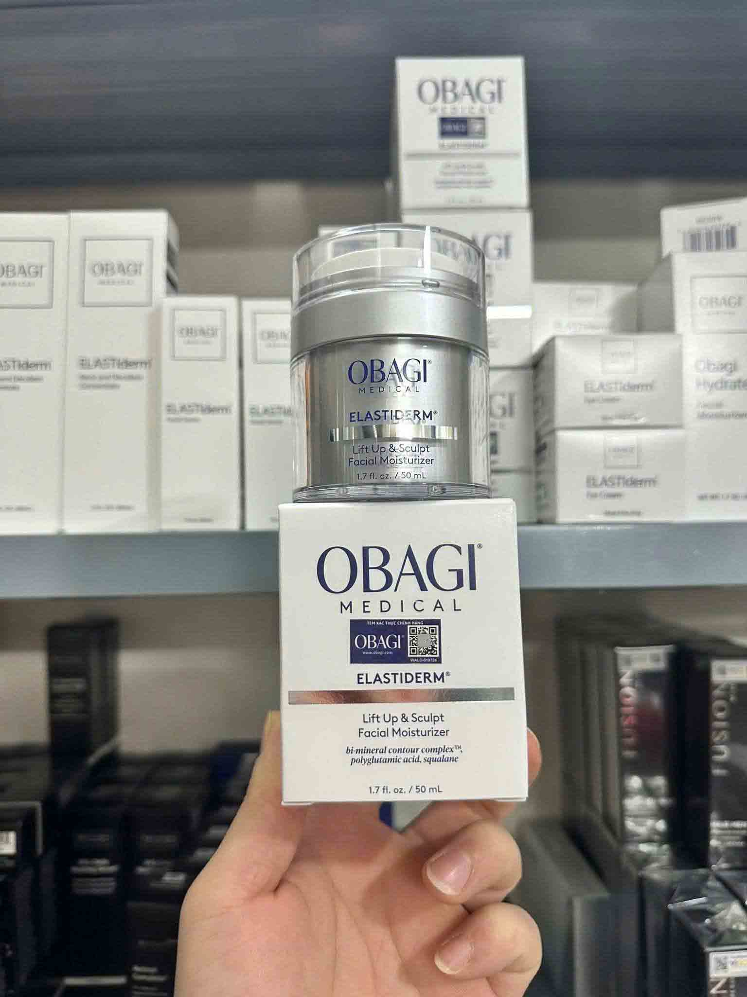 Kem dưỡng Obagi Elastiderm Lift Up & Sculpt Facial Moisturizer
