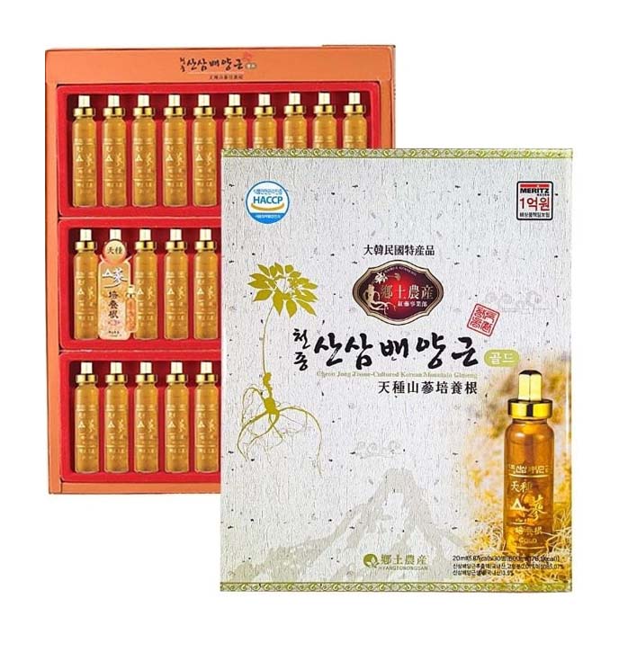 Nước hồng sâm núi Cheon Jong Tissue