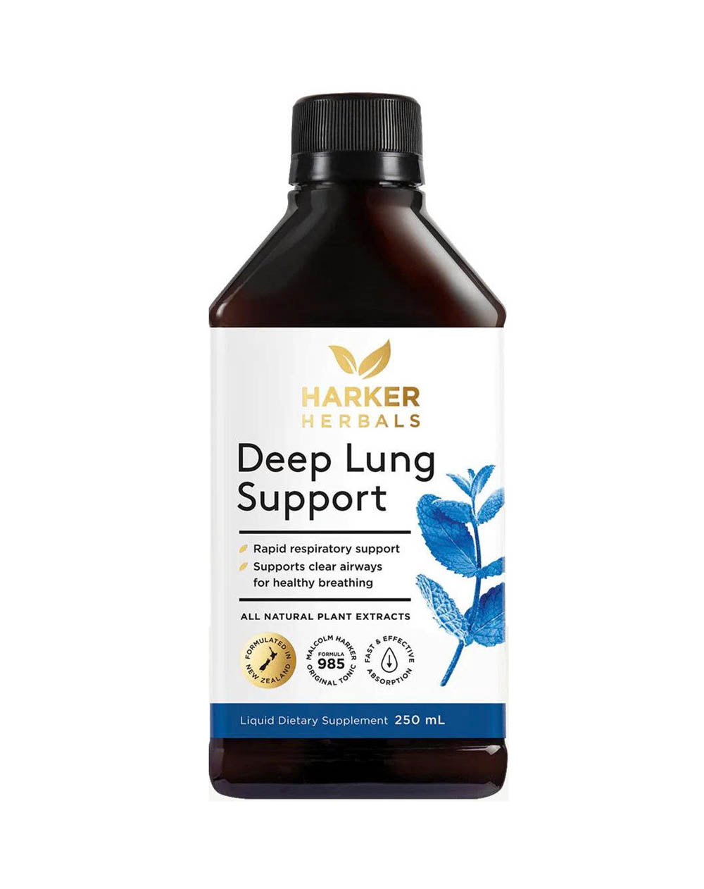 Siro hỗ trợ phổi New Zealand Harker Deep Lung Support 250ml