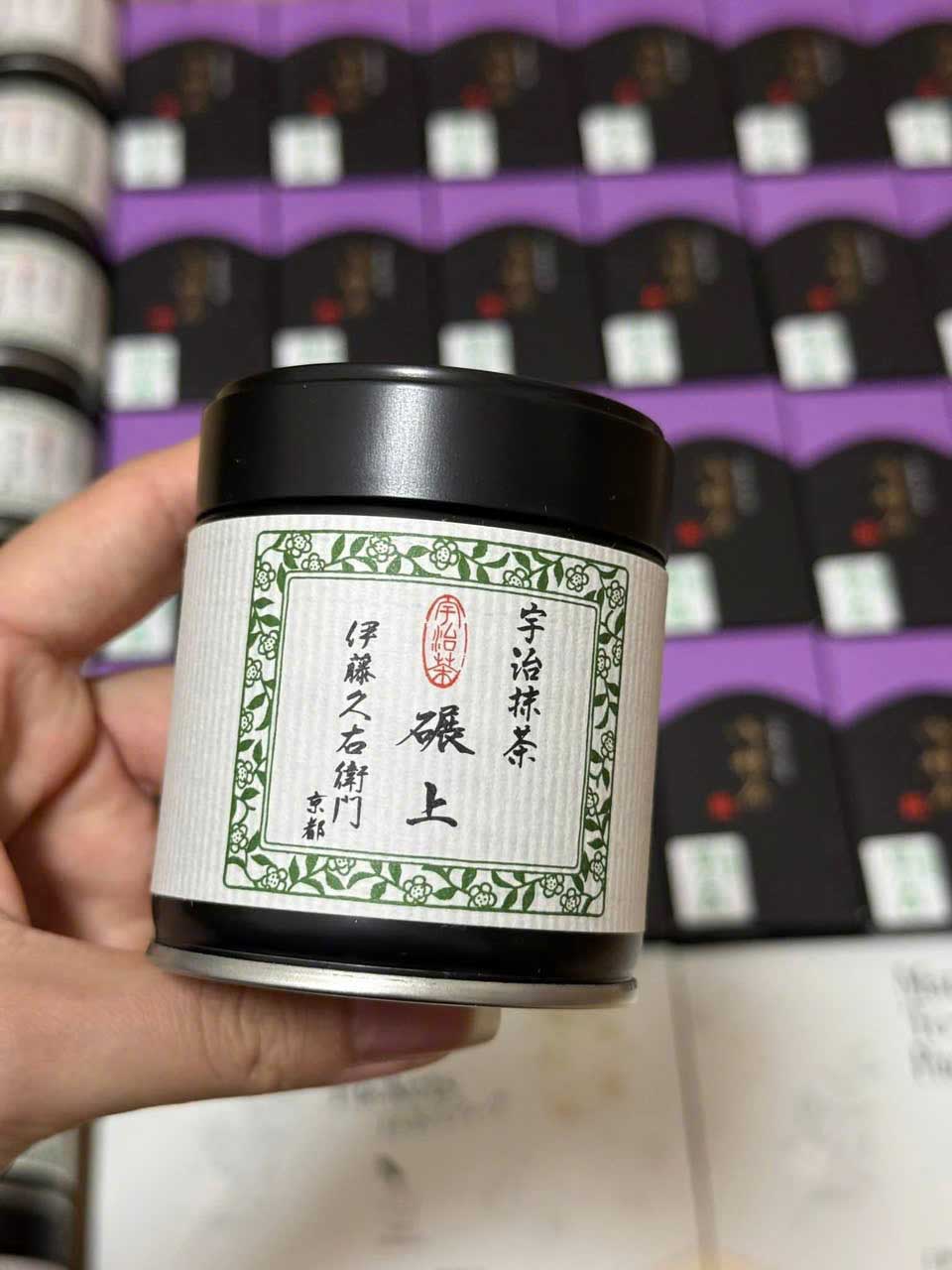 Bột trà xanh Matcha Itoh Kyuemon Tenjou Nhật Bản