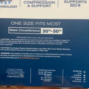 Copper Fit Back Support Elite One Size