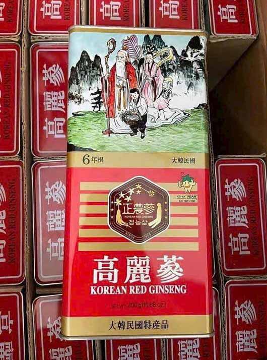 Hồng sâm củ khô Daegum Korean Red Ginseng Hàn Quốc