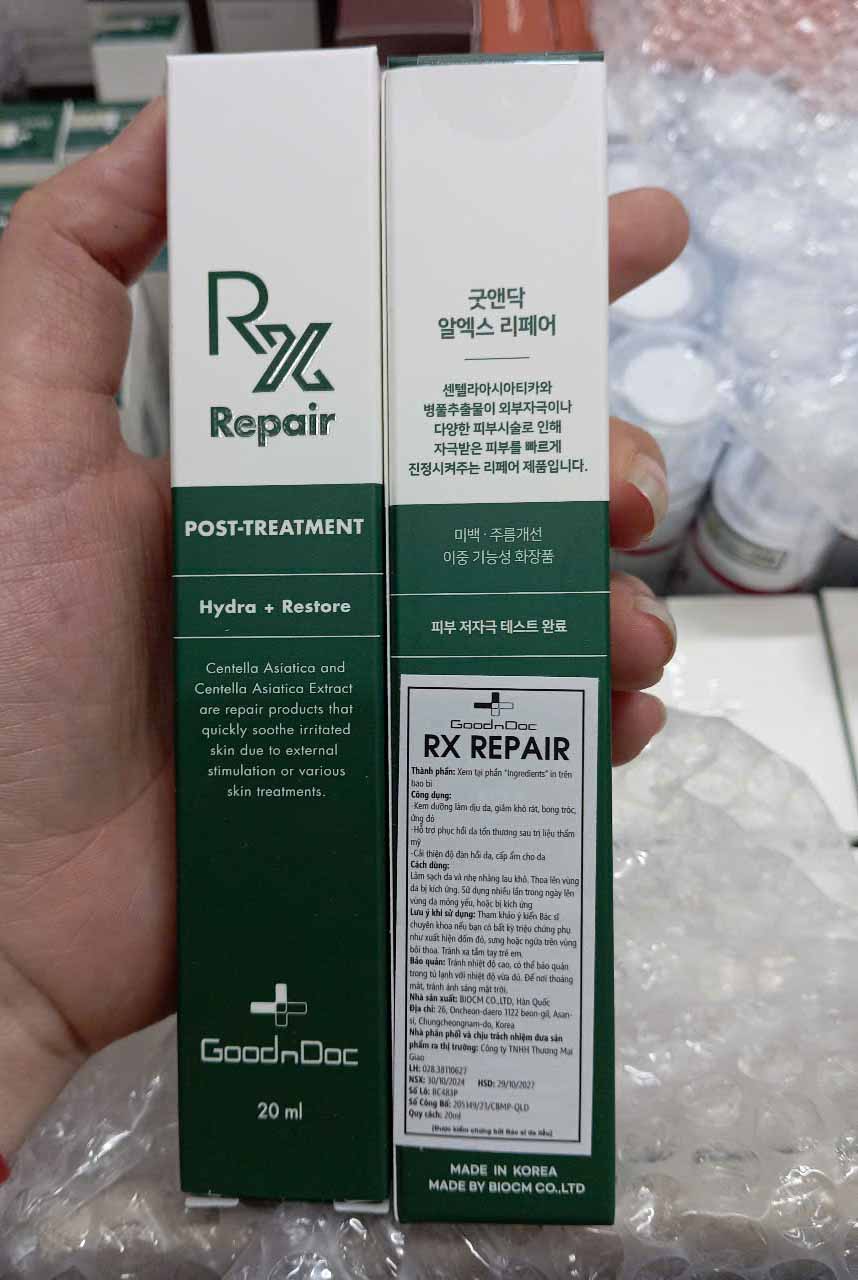Kem dưỡng GoodnDoc RX Repair Post Treatment Hydra Restore