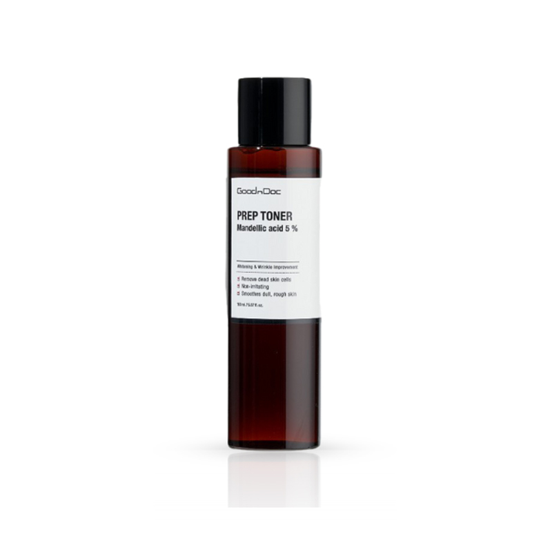 Nước cân bằng da Goodndoc Prep Toner Mandelic Acid 150ml
