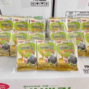 Rong biển ăn liền Oliu trẻ em lốc 3 gói