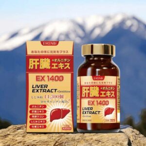 Viên uống bổ gan Eikenbi Liver Extract Ornithine Ex 1400