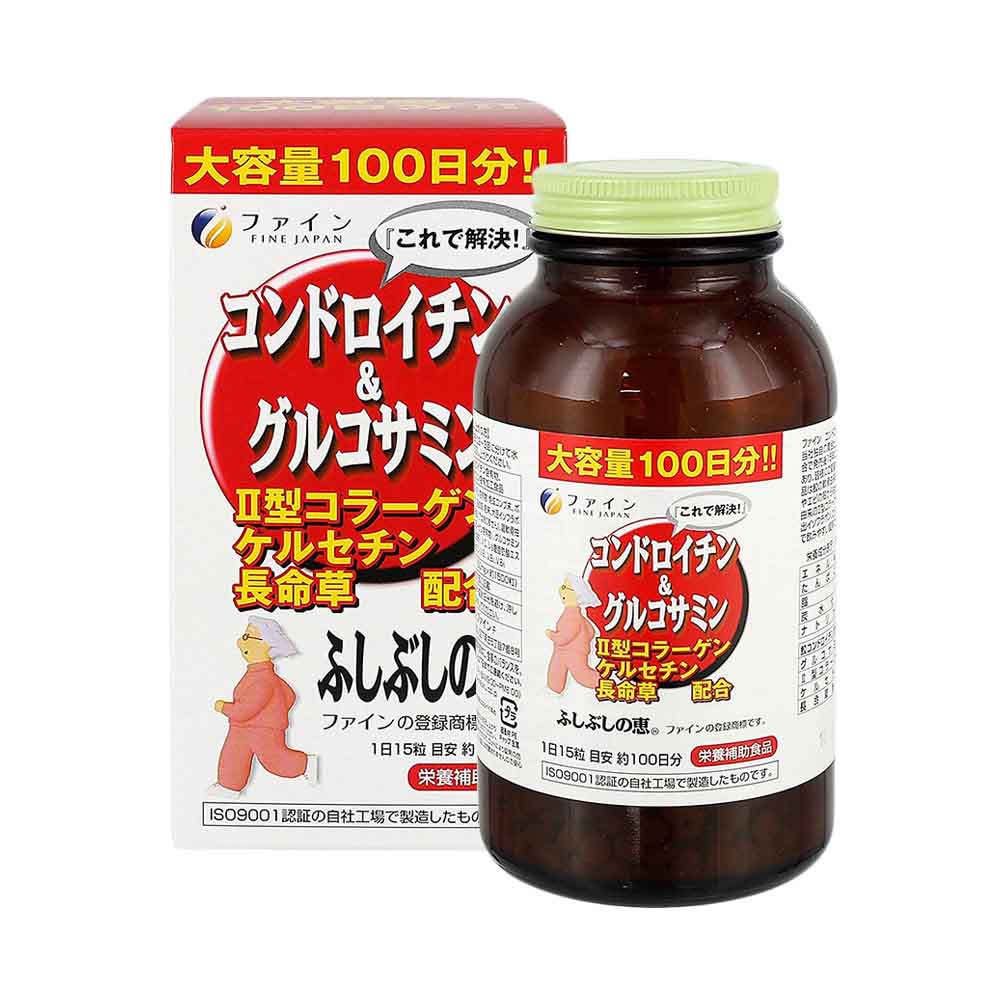 Viên uống hỗ trợ xương khớp Chondroitin Glucosamin Fine Japan