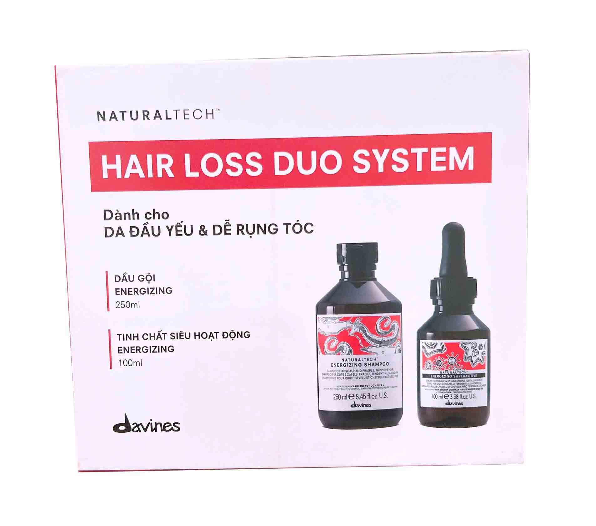 dầu gội davines chống rụng tóc