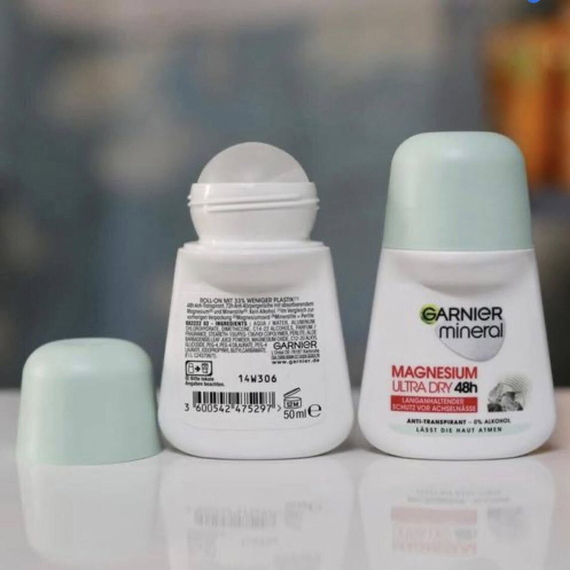 lăn khử mùi garnier đức