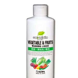 nước rửa rau củ ecosabao vegetable fruits washing liquid