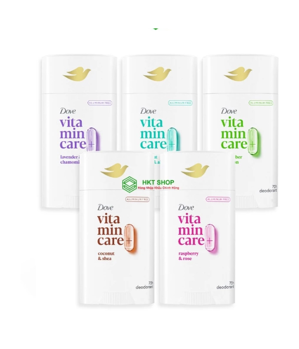 Lăn khử mùi Dove dạng sáp Vitamin Care Mỹ