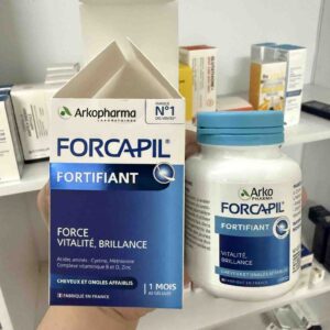 Viên hỗ trợ tóc chắc khỏe Forcapil Fortifiant Arkopharma