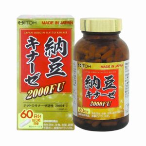 Viên uống hỗ trợ chống đột quỵ Nattokinase 2000FU