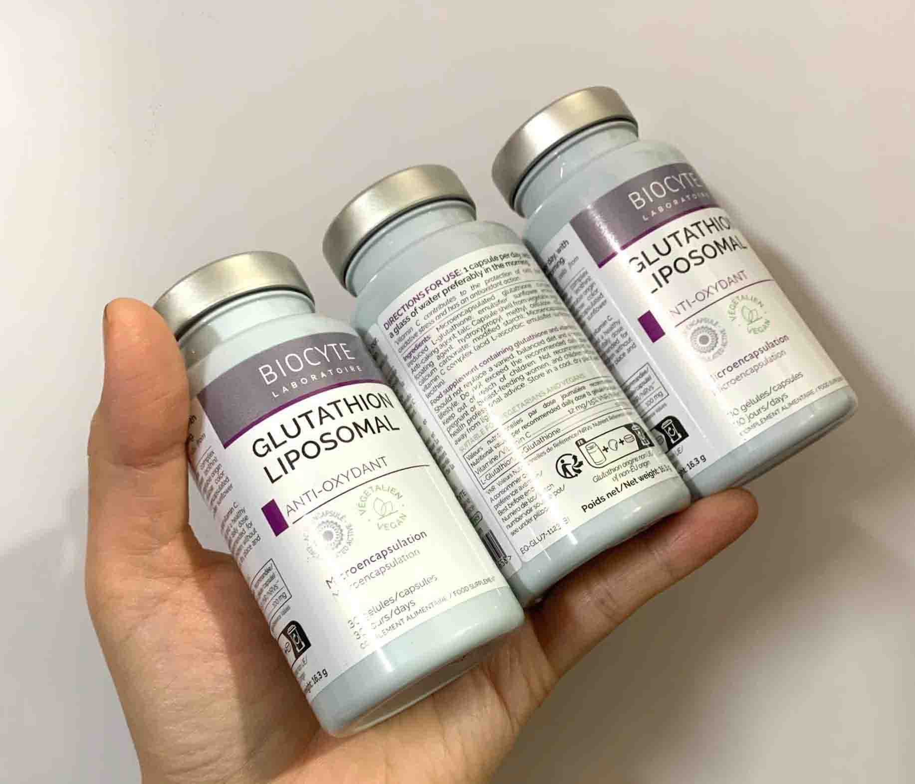 glutathione liposomal pháp