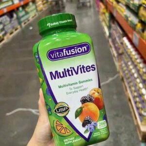 kẹo dẻo bổ sung vitamin vitafusion multivites gummy 260 viên