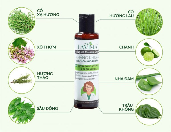 nước rửa phụ khoa lavima