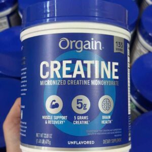 Bột uống hỗ trợ cơ bắp, não bộ Orgain Creatine 675g