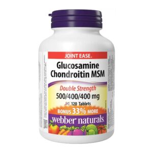 Glucosamine Chondroitin MSM Webber Naturals