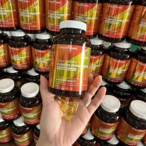 HealthWisely Cold Pressed Evening Primrose Oil 1000mg
