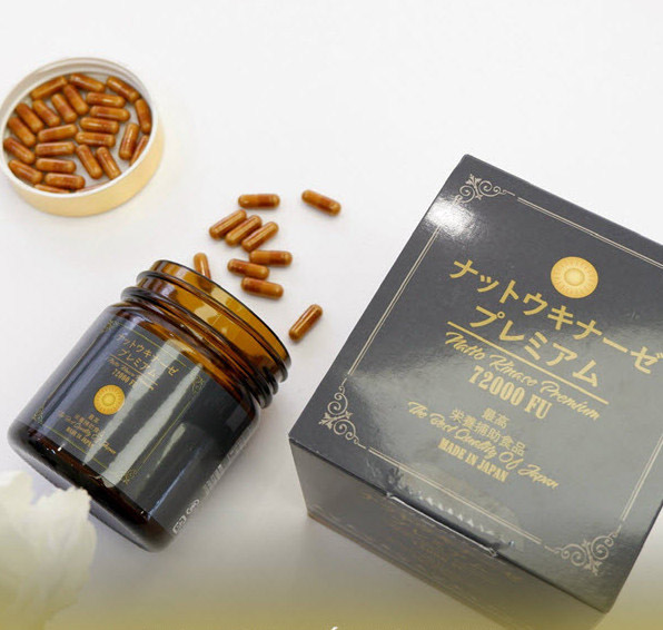 Viên hỗ trợ phòng đột quỵ Natto Kinase Premium 72000FU