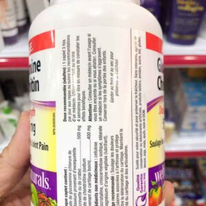 Viên hỗ trợ xương khớp Glucosamine Chondroitin MSM Webber Naturals