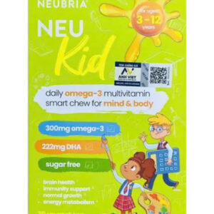 Vitamin tổng hợp Neubria Neu Kid Multivitamin with Omega 3 30 viên