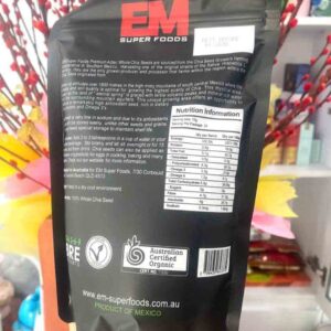 black bag chia seed