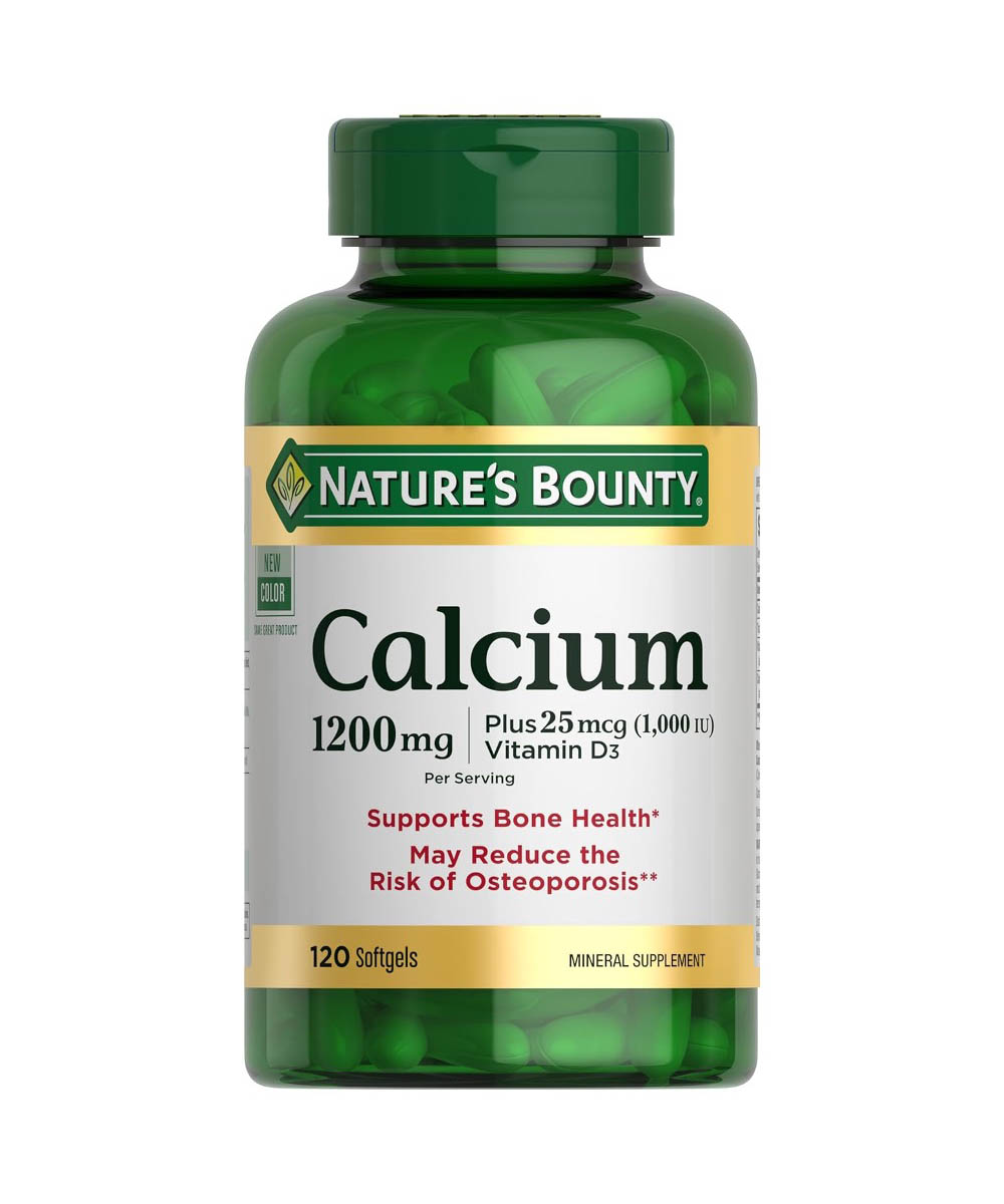 calcium 1200mg bổ sung vitamin d3 1000 iu
