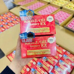 dầu nhuyễn thể Hayari Krill Oil Nature Ex
