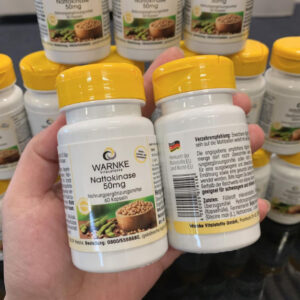 phòng chống đột quỵ Warnke Nattokinase 50mg