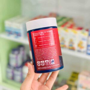 viên uống omega 3 bioglan red krill oil double strength 1000mg
