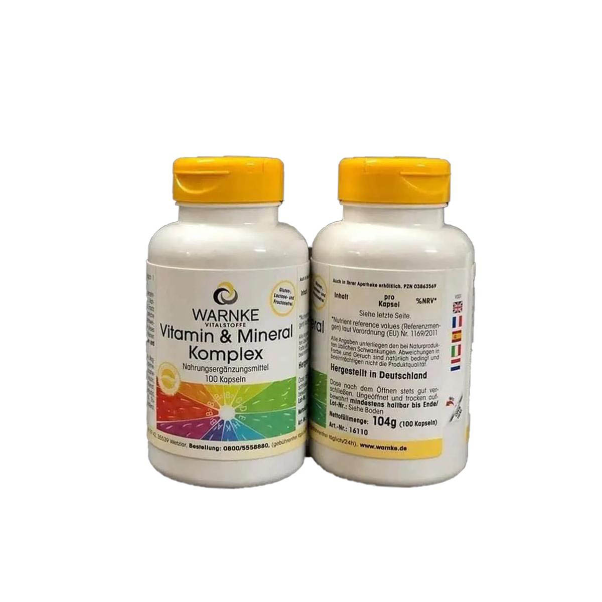 warnke vitamin & mineral komplex