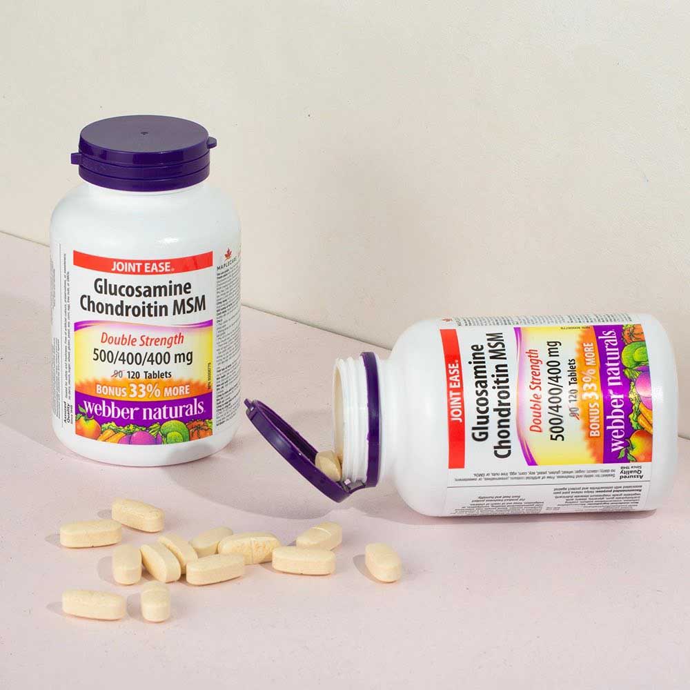 xương khớp Glucosamine Chondroitin MSM Webber Naturals