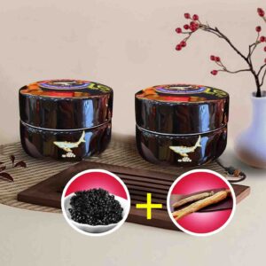 Cao thiên sâm trứng cá tầm Hàn Quốc 2 hủ x 500g