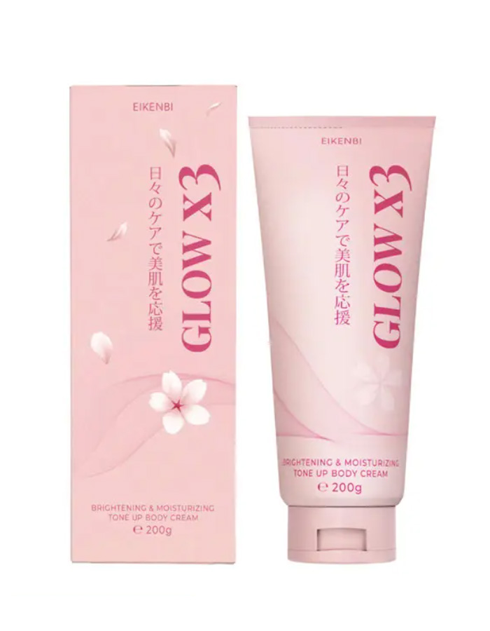 Kem trắng da Eikenbi Glow X3 Tone Up Body Cream