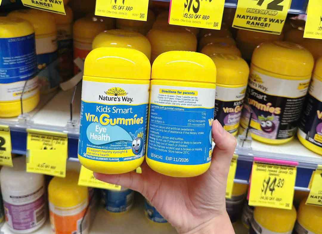 Kẹo bảo vệ mắt bé Kids Smart Vita Gummies Eye Health